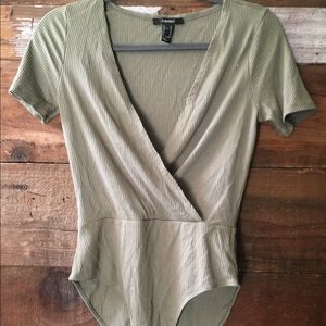 Olive under one piece